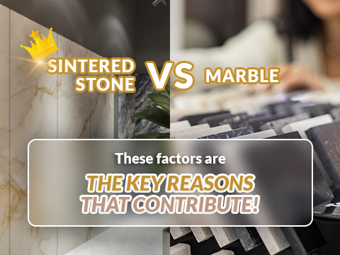 A Comparative Analysis of Sintered Stone and Marble: Unveiling the Beauty and Practicality