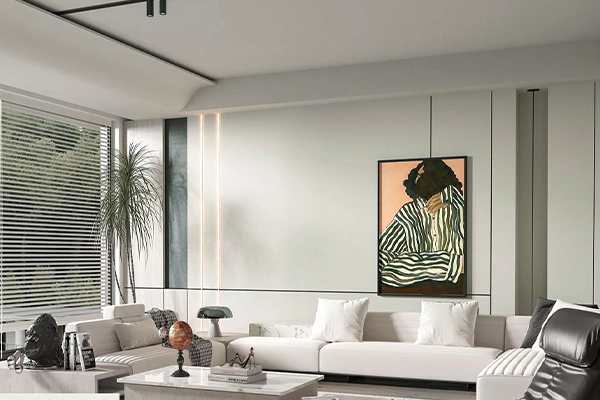 Sintered Stone in the Living Room Image